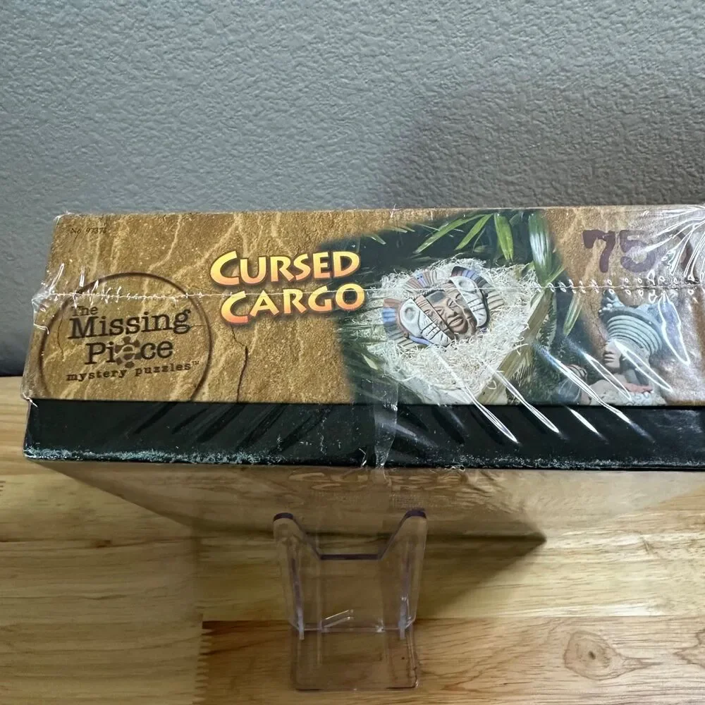 NEW CURSED CARGO Mystery Thriller 750 Jigsaw Puzzle NEW SEALED